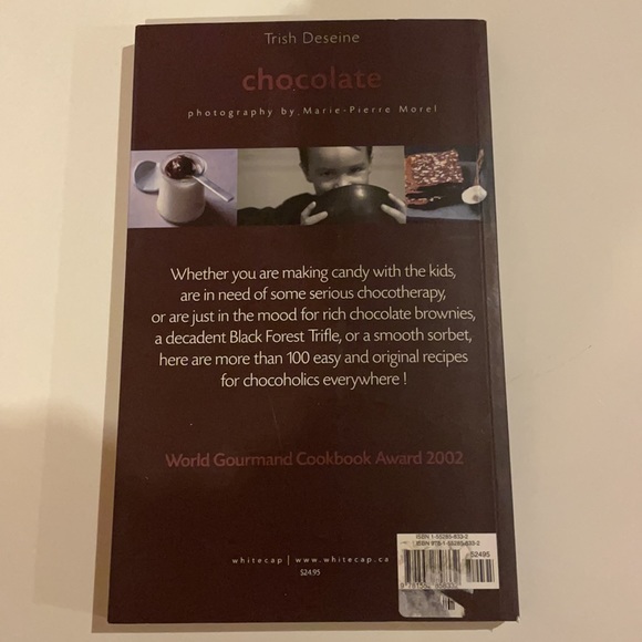 Chocolate by Trish Deseine - Cookbook with 100 chocolate dessert recipes - Picture 2 of 4